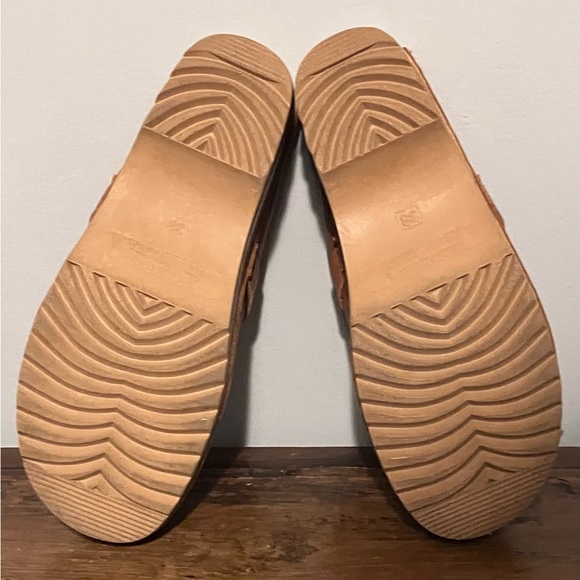 Swedish Clogs Troentorp Da Vinci Cognac Pull Up - Picture 6 of 7